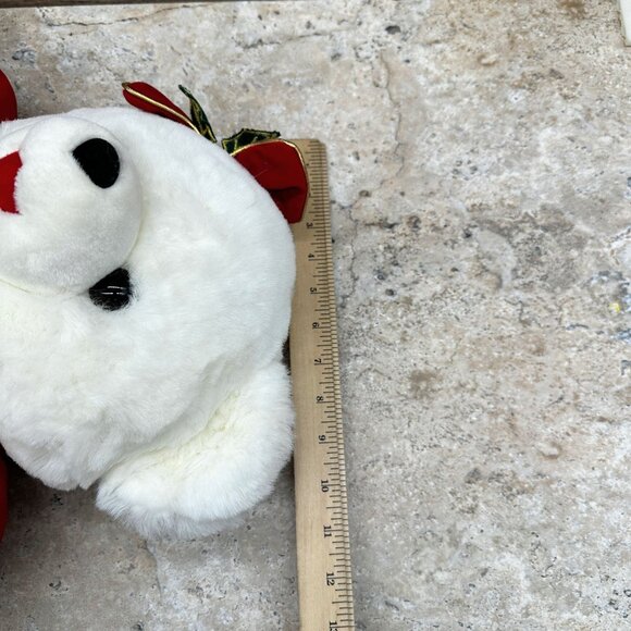 Snowflake Teddy 2001 Christmas Bears Set Boy & Girl Plush Holiday Stuffed Vintag - Picture 13 of 13